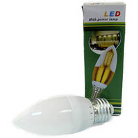 Лампа светодиодная Свеча 3W Е27 220V 4100k ST 447