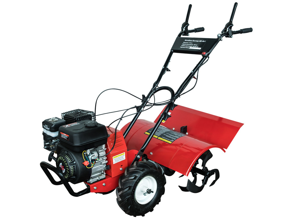 Мотоблок Кентавр МБ 40-1С комплект (7 к.с., ґрунтозачепи, зчеплення), фото 1