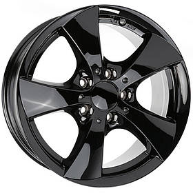 Диски Borbet TB колір Black Glossy параметри 6.5J x 16" 5 x 112 ET 49