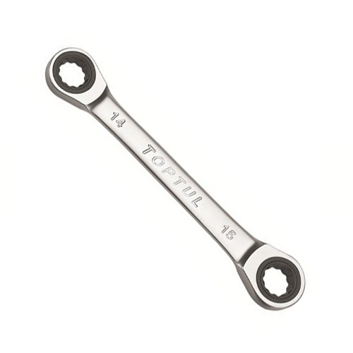 Ключ накидний із тріскачкою 14х15мм AEAR1415 TOPTUL AOAG1415
