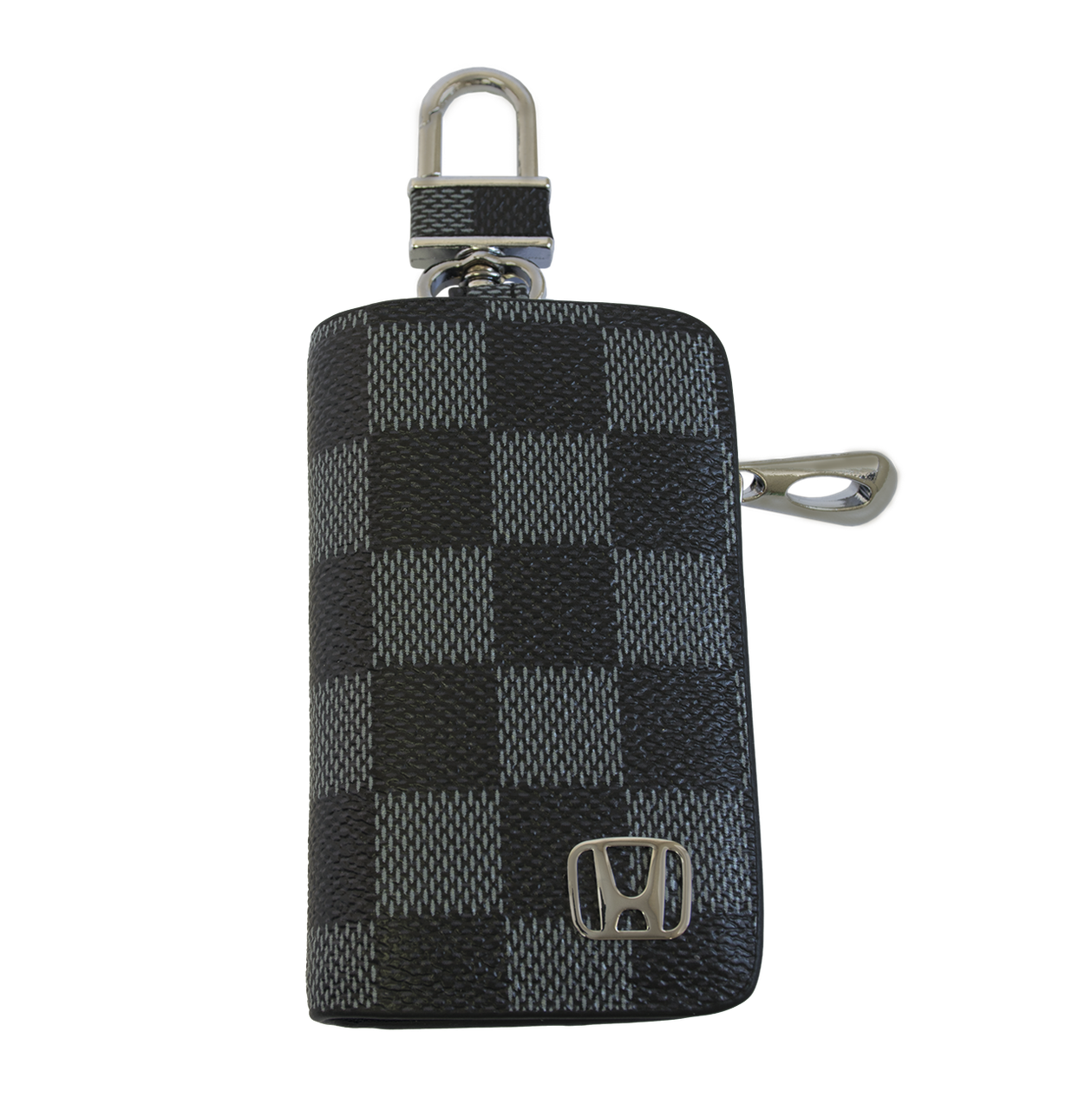 Ключниця Carss з логотипом HONDA 08013 карбон сірий
