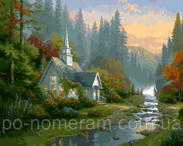 Томас Кинкейд картина Будиночок на світанку