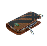 Ключниця Carss з логотипом LAND ROVER 15014 карбон коричневий, фото 4