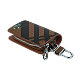 Ключниця Carss з логотипом LAND ROVER 15014 карбон коричневий, фото 5