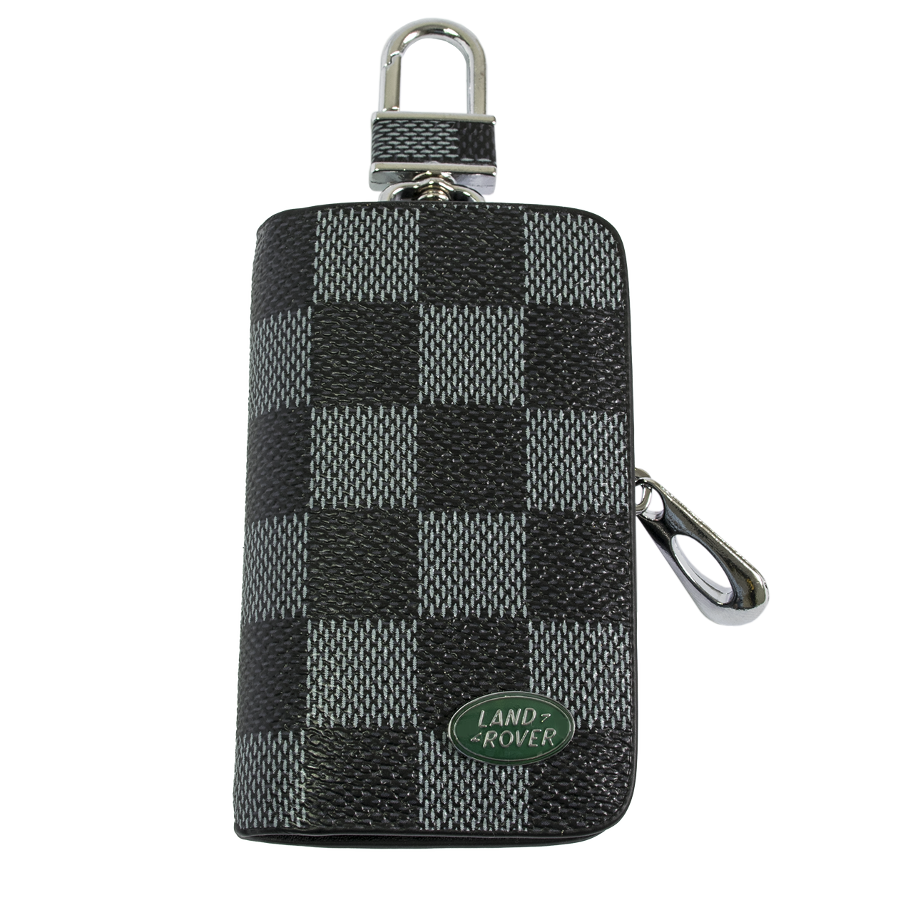 Ключниця Carss з логотипом LAND ROVER 15013 карбон сірий