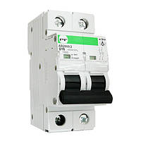 Модульний автоматичний вимикач Промфактор АВ2000 EVO 2Р, 6-63А, 10кА, D