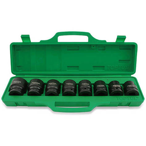 Набір головок ударних 3/4" 22-38 мм 8 од.  TOPTUL GDAI0802, фото 1