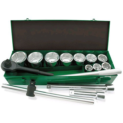 Набір інструменту 1" 14ед. (6-гр.) TOPTUL GCAD1402