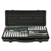 Набір інструменту 1/4" 54ед. (дюйм+метр.) TOPTUL GBA5440