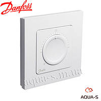 Термостат комнатный Danfoss Icon Dial (230 В) монтаж накладной 088U1005