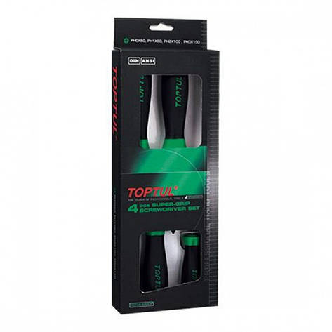 Набір викруток, інструменту 4 од. TOPTUL GAAE0401, фото 1