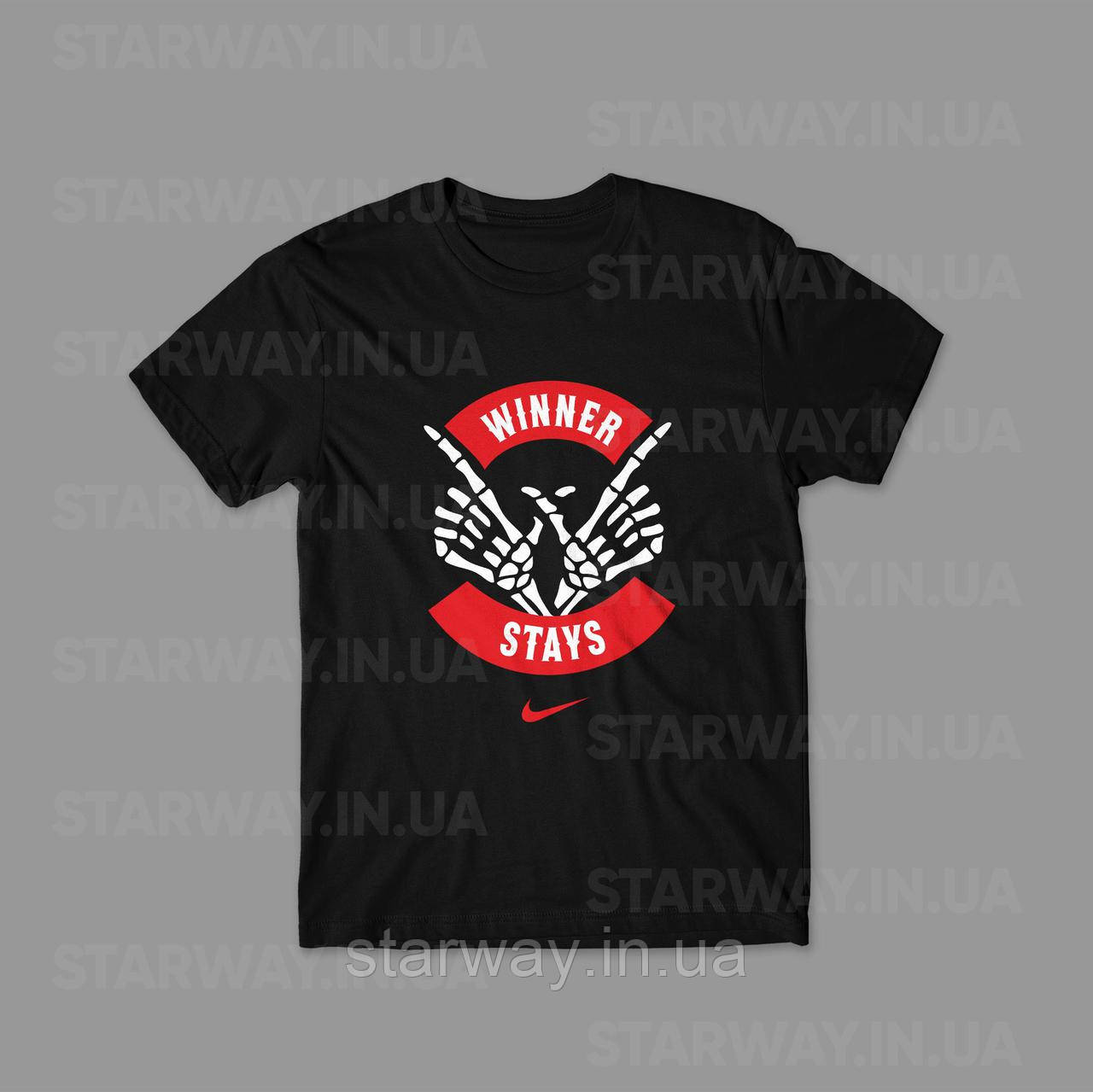 Cтильна футболка nike winner stays logo