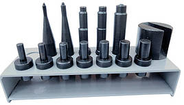 Набір насадок для заклепочника для пневматичної клепки гальмівних накладок (колодок) NNZPTN ХЗСО