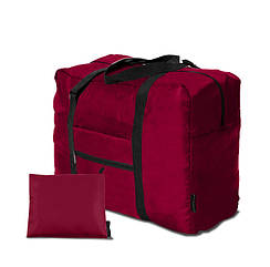 Дорожня сумка для ручної поклажі Coverbag бордо