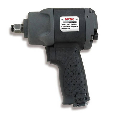 Пневмогайковерт професійний 1/2" 610N/m 9600об/хв 1,58 кг композитний корпус TOPTUL KAAC1645, фото 1