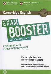 Cambridge English Exam Booster for First and First for Schools with Answer Key with Audio