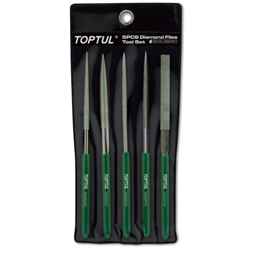 Набір надфілей алмазних 5 од.  TOPTUL GNBA0501