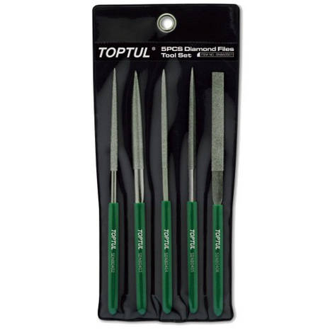 Набір надфілей алмазних 5 од.  TOPTUL GNBA0501, фото 1