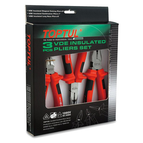 Набір пасатижів 3ед.(1000V) TOPTUL GAAE0301