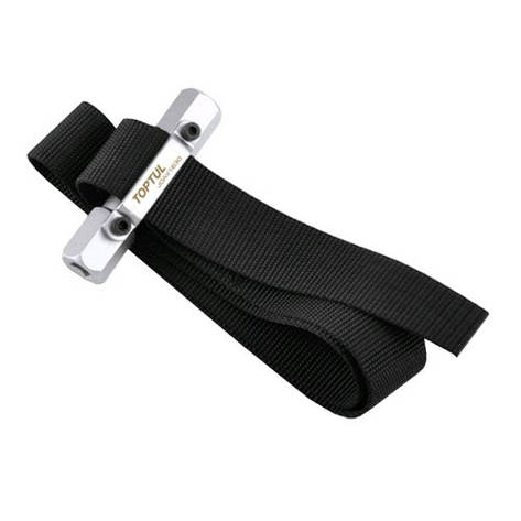 Ключ для зняття масляного фільтра нейлонова стрічка d300мм 1/2", 3/8" TOPTUL JDAV1630, фото 1