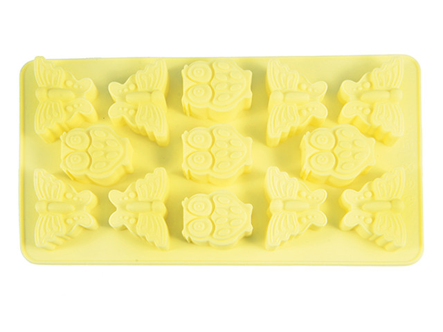 Форма 21х11.6х2см силіконова для льоду і шоколаду 13 осередків Fissman, фото 1