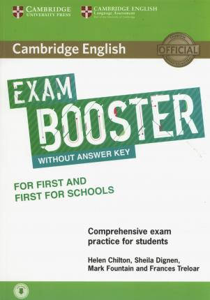 Cambridge English Exam Booster for First and First for Schools without Answer Key with Audio, фото 1