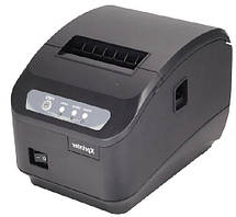 Принтер чеків Xprinter XP-Q200II USB+RS232 80мм, обріз, чорний