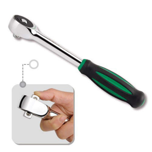 Тріскачка 3/8" з переставним квадратом 60 зубців TOPTUL CJTV1224