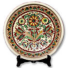 Тарілка керамічна декоративна, діаметр 22 см.
