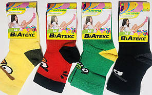 Шкарпетки дитячі 12 пар демісезонні хлопчик ВиАтекс розмір 14(23-25)асорті