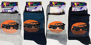 Шкарпетки дитячі 12 пар демісезонні хлопчик ВиАтекс розмір 18(29-31) асорті