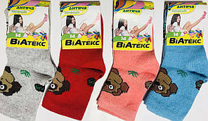 Шкарпетки дитячі 12 пар демісезонні дівчинка ВиАтекс розмір 14(23-25) асорті