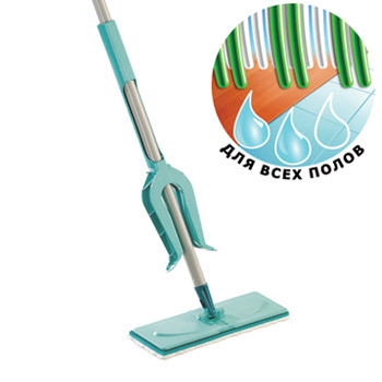 Швабра для підлоги з відтискачем Leifheit Picollo 27 см. Micro Duo 57020