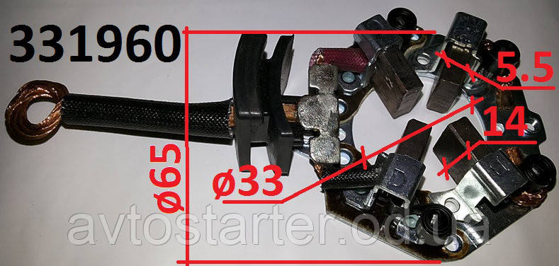 Купить Щетки стартера TOYOTA Auris, Avensis, Corolla, Yaris, цена 471 ...