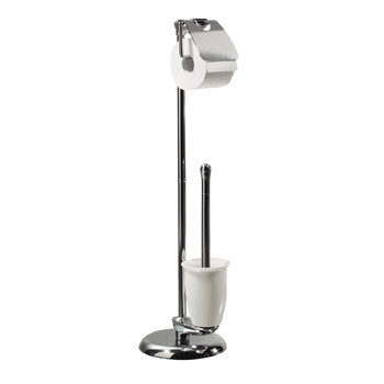 Тримач для туалетного паперу зі щіткою Spirella DARWIN, фото 1