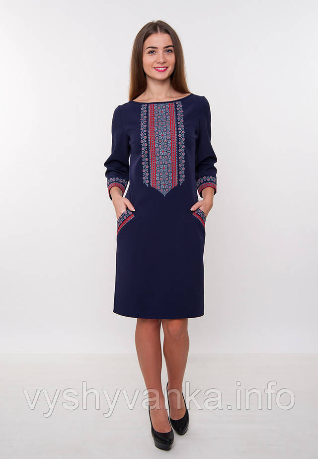 Синє плаття вишиванка Синє плаття вишиванка