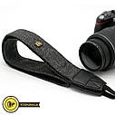 Ремінь універсальний текстильний для фотоапарата Sony Canon Nikon, плечовий шийний для фотокамери сірий, фото 4