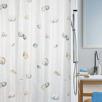 Шторка для ванної текстильна Spirella ESCARGOT