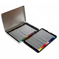 Цветные карандаши Marco Raffine 50 цветов металл коробка