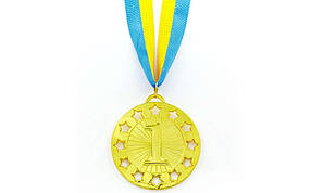 Медалі спортивні (1,2,3 місце, d-6,5 см, вага 38 г)