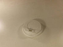 Кришки для паперових склянок білі 175 мл Маестро вендінг Ø70мм (Харків), 50 шт/пач