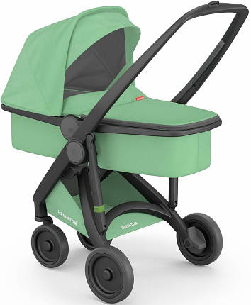 Коляска с люлькой Greentom Upp Carrycot mint, фото 2