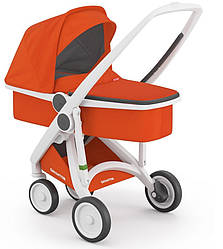 Коляска з люлькою Greentom Upp Carrycot orange, помаранчевий