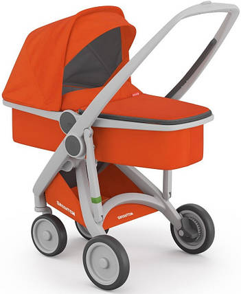 Коляска с люлькой Greentom Upp Carrycot orange, фото 2