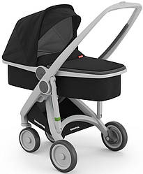 Коляска з люлькою Greentom Upp Carrycot black