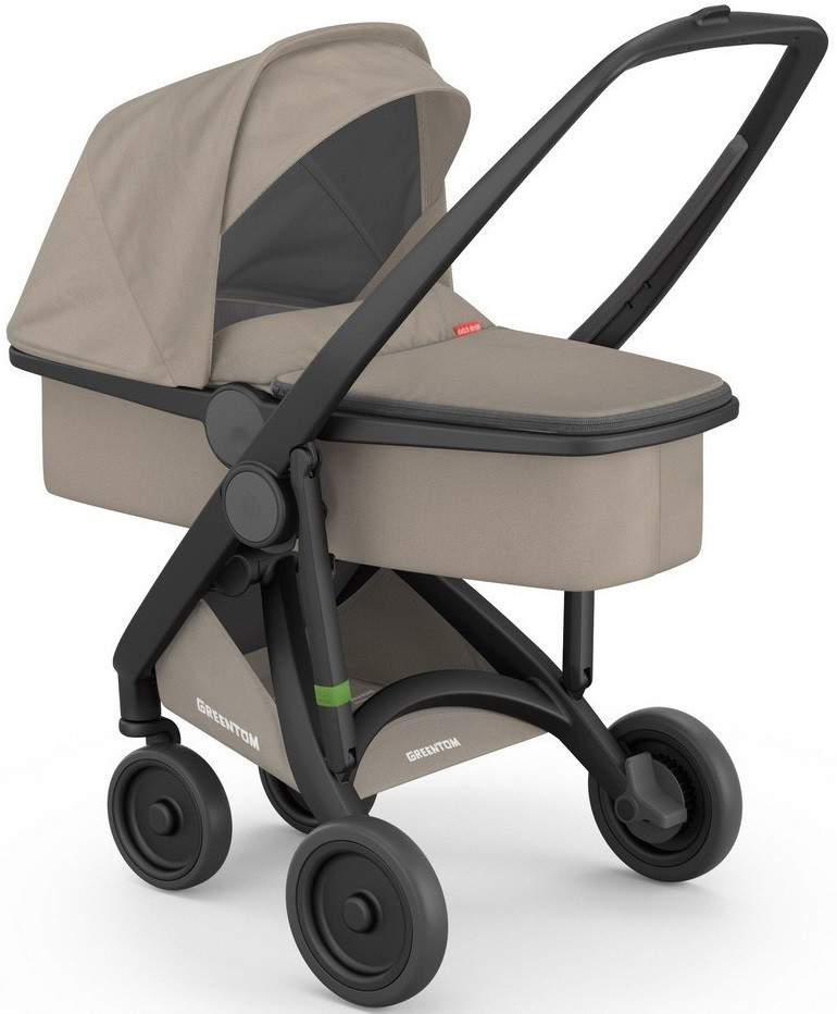 Коляска с люлькой Greentom Upp Carrycot sand