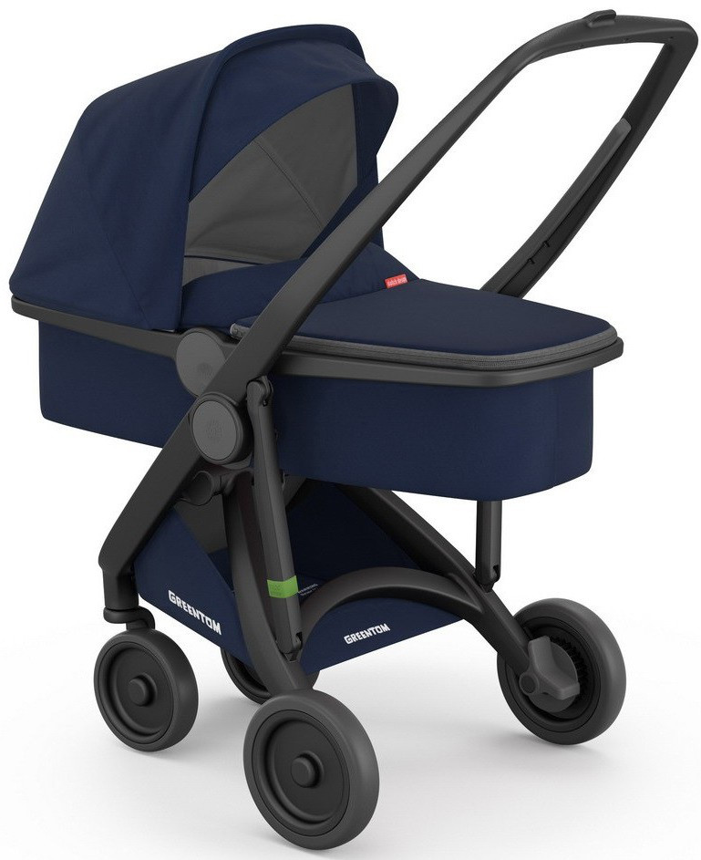 Коляска с люлькой Greentom Upp Carrycot blue