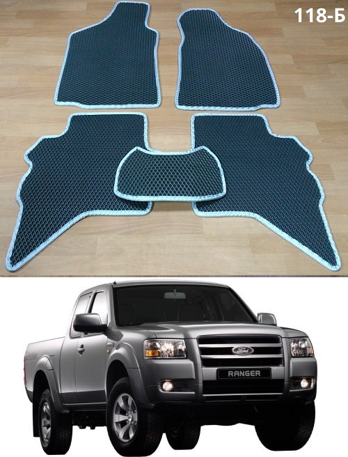 Килимки ЕВА в салон Ford Ranger '98-11