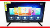 LCD LED Телевізор 32" Smart TV, WiFi, 1Gb Ram, Rom 4Gb, T2, USB/SD, HDMI, VGA, Android 4.4, фото 3