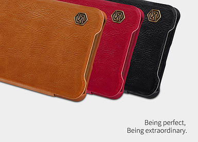 Шкіряний чохол Nillkin Qin для Sony Xperia XZ2 (3 кольори)